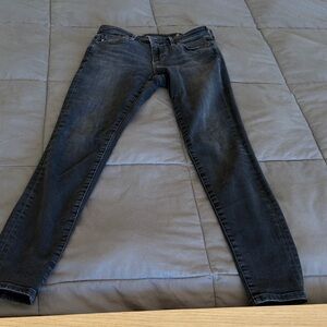 AG Adriano Goldschmied Women's Skinny Jeans - Dark Blue